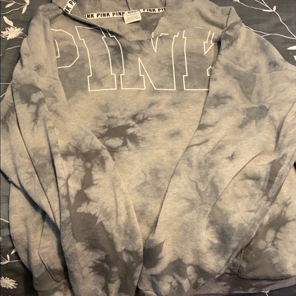 Pink oversized hoodie